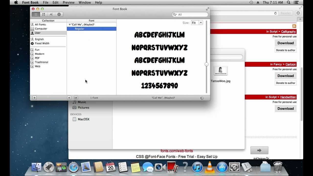 How to download a new font to publisher